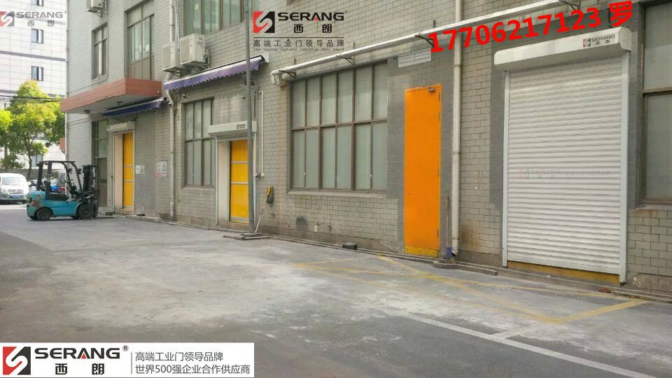 门业图片-工业提升门扬州铝合金卷帘门生产厂家提升门图片